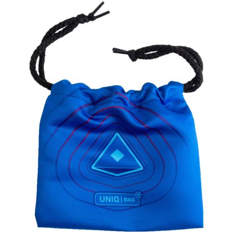 Мешочек Uniqbag 15 StringWave (150х150 мм, синий)