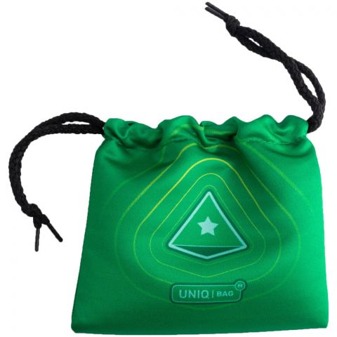 Мешочек Uniqbag 15 StringWave (150х150 мм, зелёный)