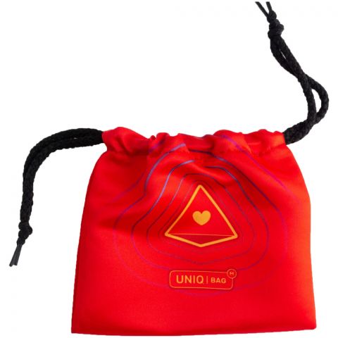 Мешочек Uniqbag 15 StringWave (150х150 мм, красный)