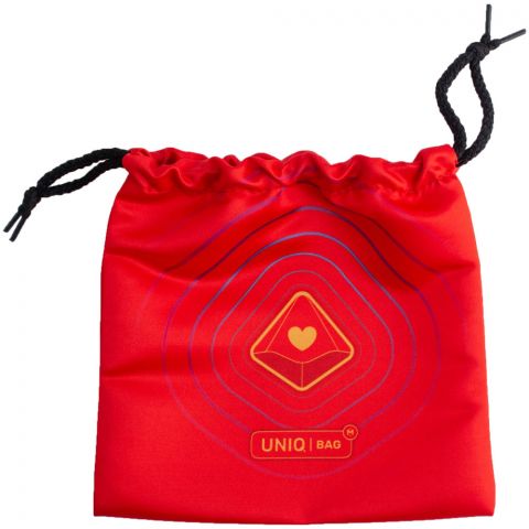 Мешочек Uniqbag 20 StringWave (200х200 мм, красный)