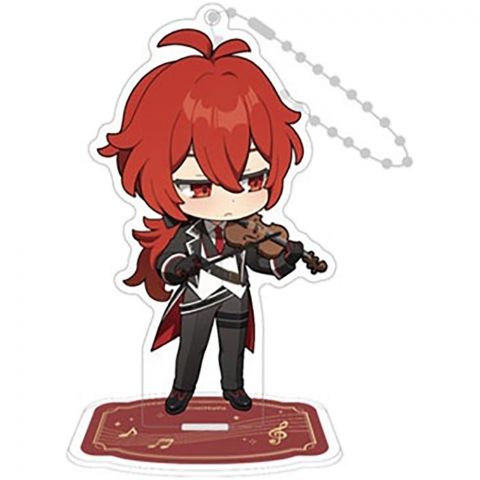 Акриловая фигурка Genshin Impact Concert Chibi: Дилюк