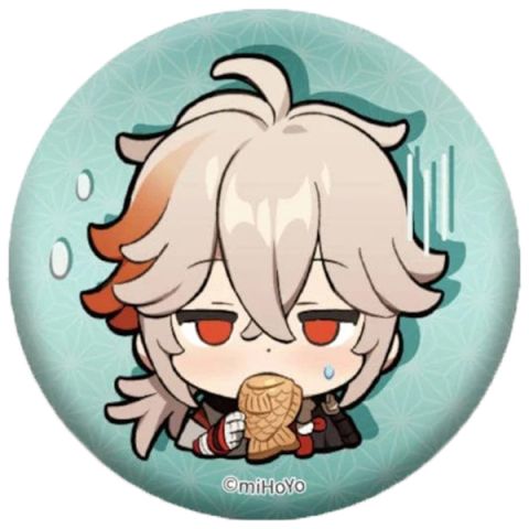 Значок Genshin Impact Chibi: Каэдэхара Кадзуха