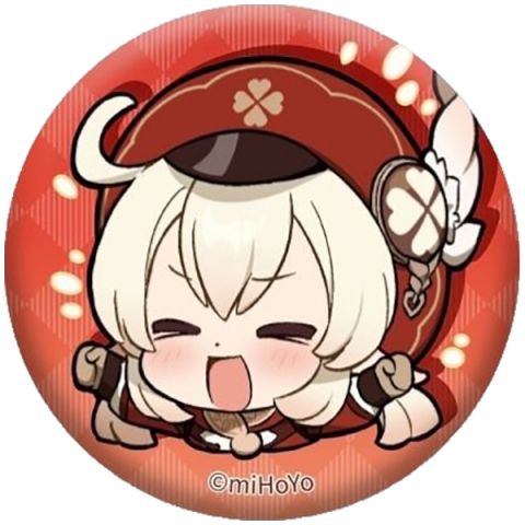 Значок Genshin Impact Chibi: Кли