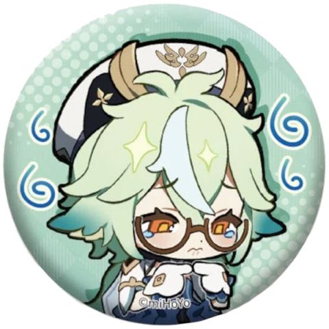 Значок Genshin Impact Chibi: Сахароза