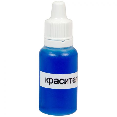 Краситель для слаймов синий