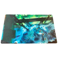 Игровой коврик MTGTRADE для Magic: The Gathering с разметкой "Болота Равники"