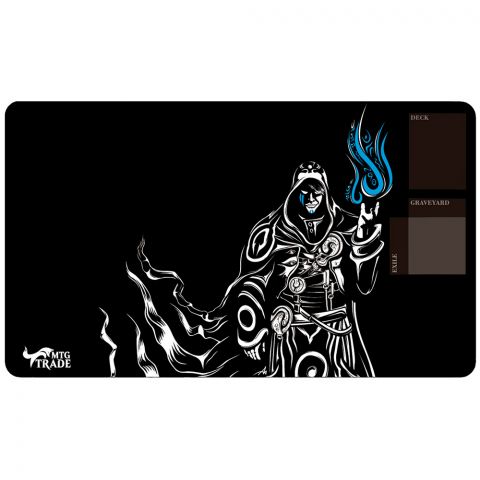 Игровой коврик MTGTRADE для Magic: The Gathering с разметкой Dark Jace Beleren