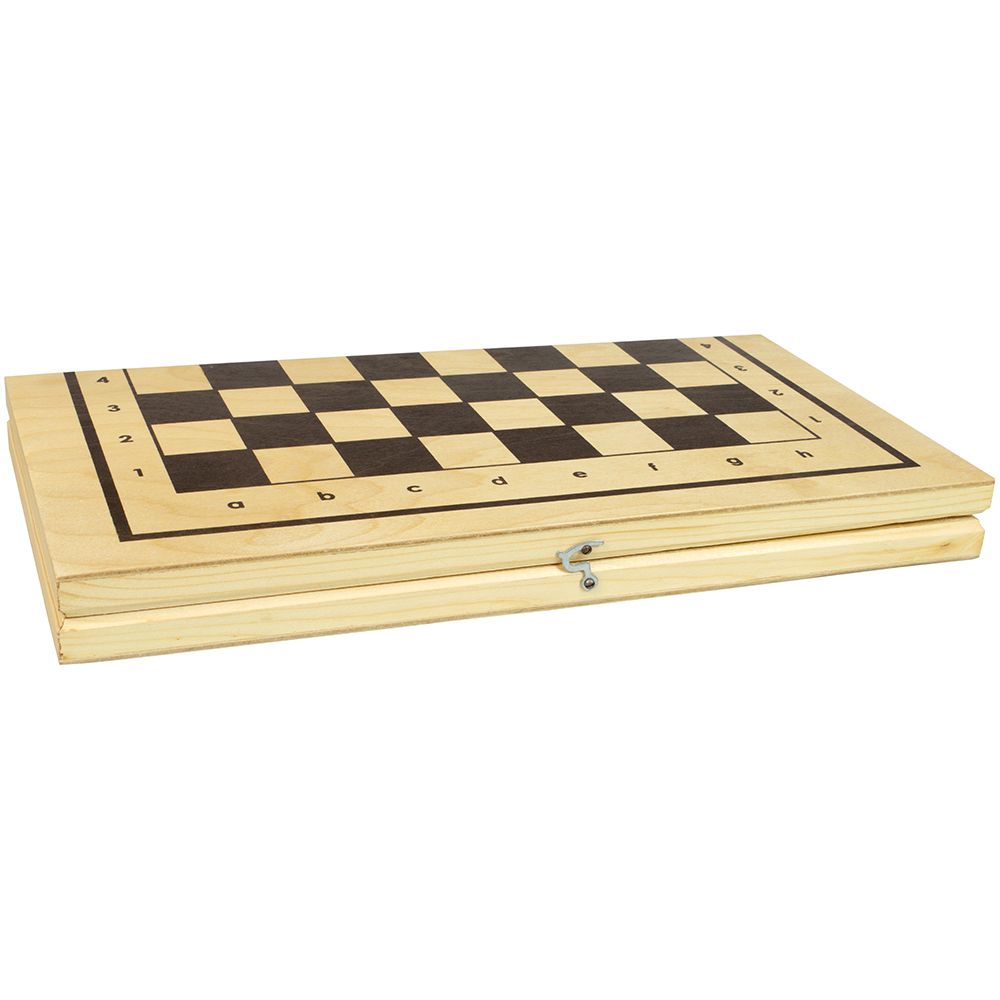 Нескучные Игры Набор классических игр: Шахматы, шашки и нарды (400x210x35 мм) ШК-1