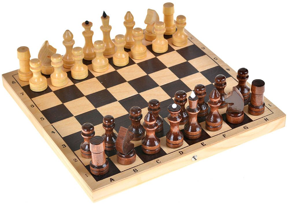 Настольная игра Нескучные Игры Шахматы лакированные (290x145x38) Р-1 Шахматы лакированные (290x145x38) - фото 2