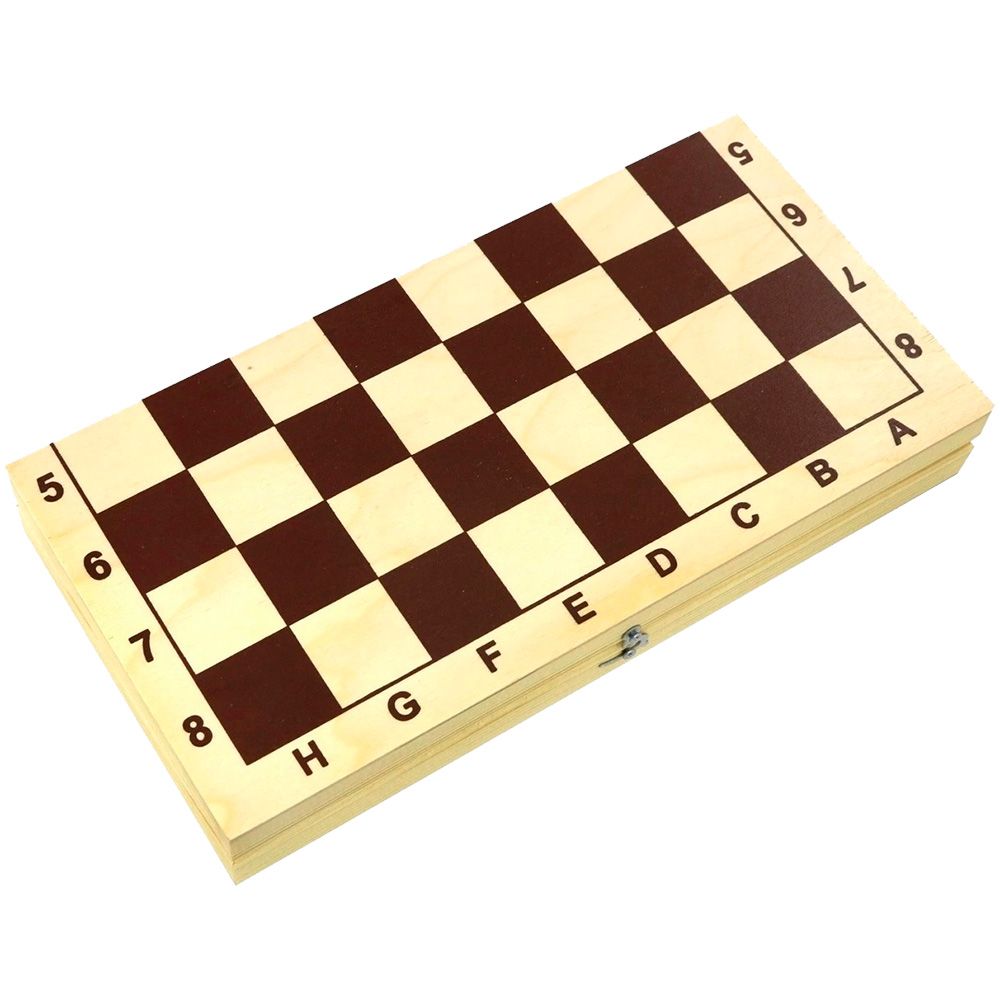 Настольная игра Нескучные Игры Шашки деревянные (290x145x35) ШК-11 Шашки деревянные (290x145x35) - фото 2