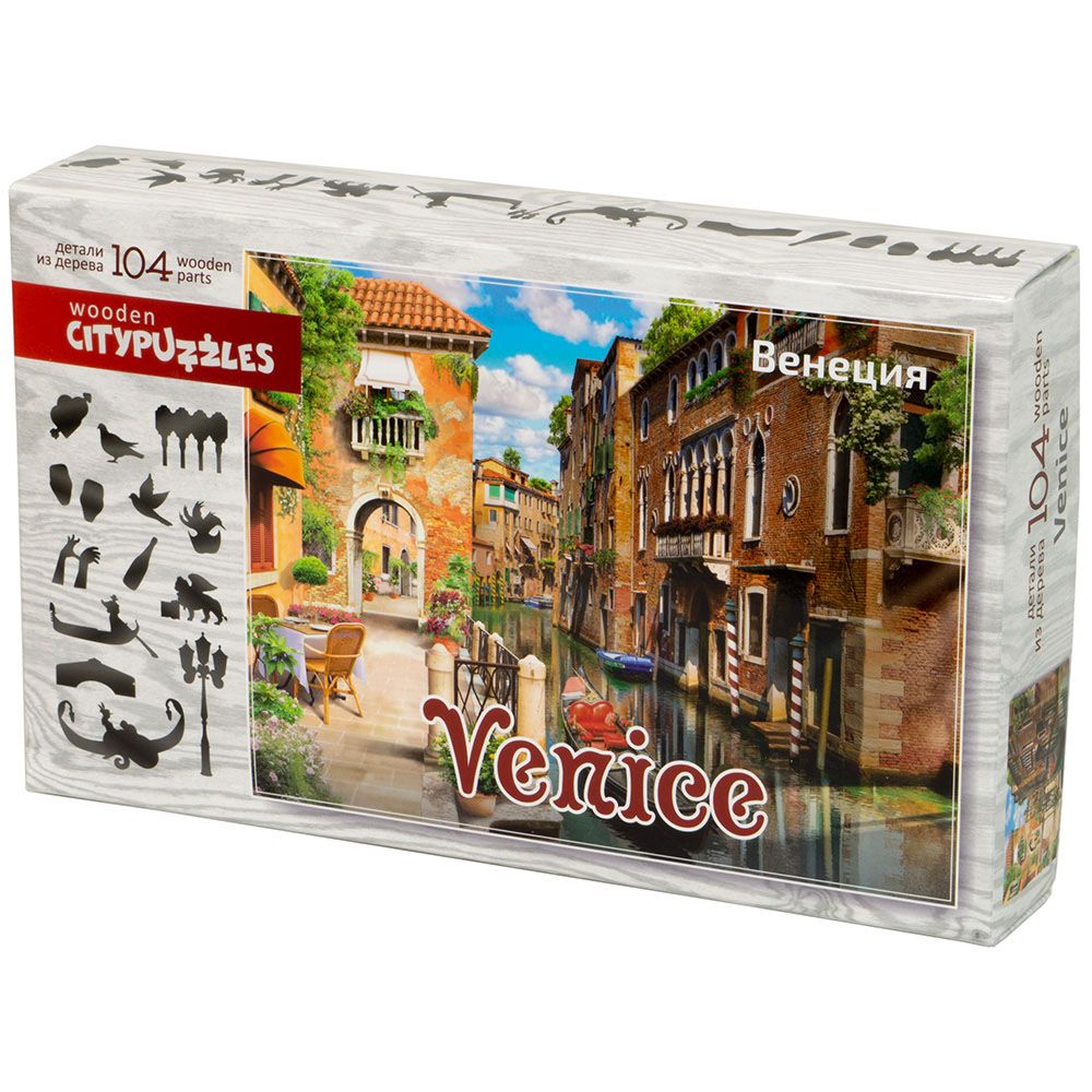 

Пазл Wooden Citypuzzles: Венеция