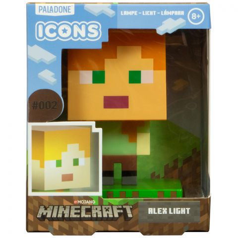 Светильник Minecraft: Alex Icon