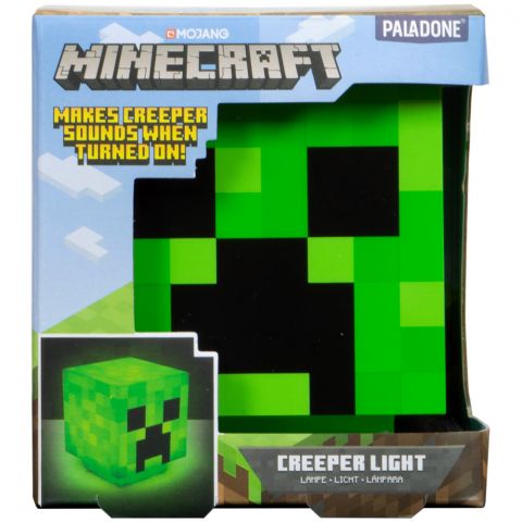 Светильник Minecraft: Creeper 