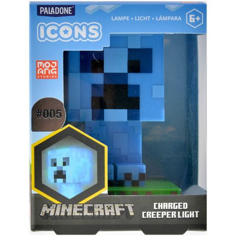 Светильник Minecraft: Charged Creeper Icon