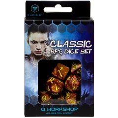 Набор кубиков Classic, 7шт., Karamel/Yellow