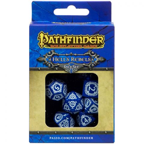 Набор кубиков Pathfinder, 7шт., Hell's Rebels