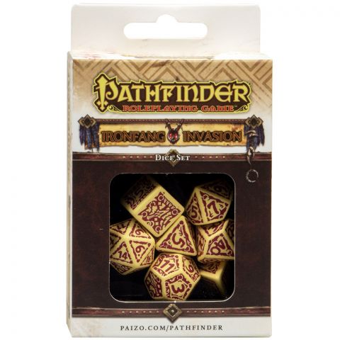 Набор кубиков Pathfinder, 7шт., Ironfang Invasion