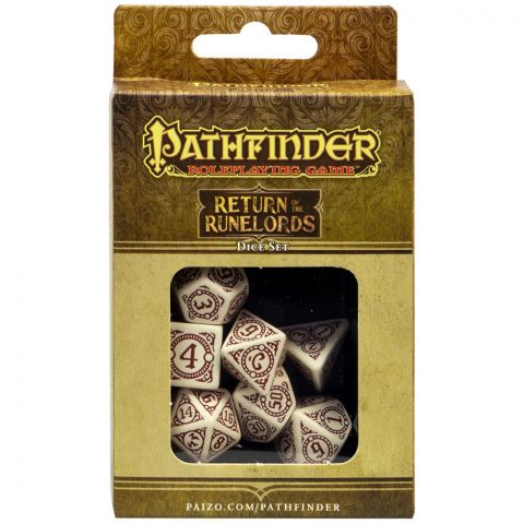 Набор кубиков Pathfinder, 7шт., Return of the Runelords