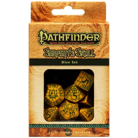 Набор кубиков Pathfinder, 7шт., Serpent's Skull