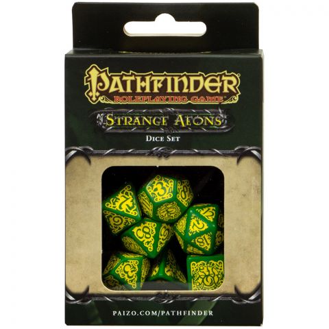 Набор кубиков Pathfinder, 7шт., Strange Aeons