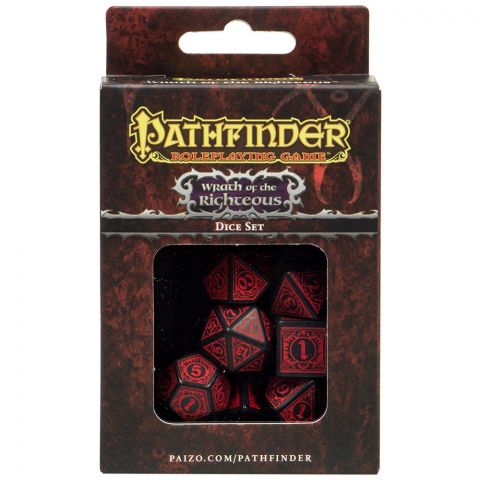 Набор кубиков Pathfinder, 7 шт., Wrath of the Righteous
