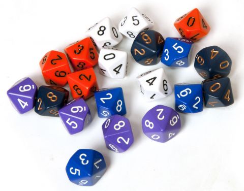 Кубик D10 
