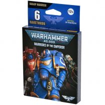 Блистер с наклейками Warhammer 40,000: Warriors of the Emperor от Panini (6 пакетиков)
