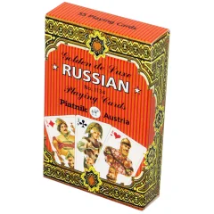 Игральные карты "Золотая Россия" (55 листов) в ассортименте