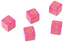 Ashes: Pink Charm Dice (5x)