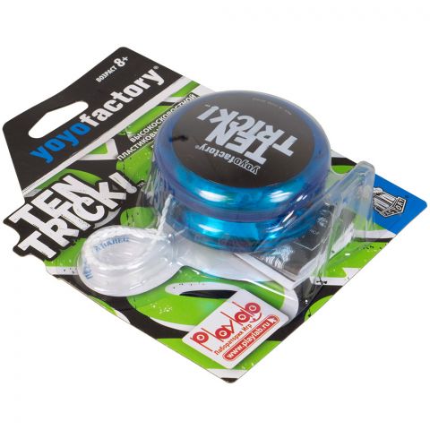 Йо-йо YoYoFactory TenTrick (голубое)