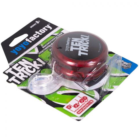 Йо-йо YoYoFactory TenTrick (красное)