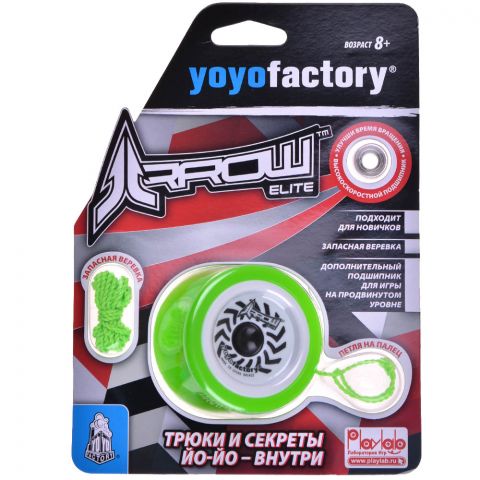 Йо-йо YoYoFactory Arrow (зелёное)