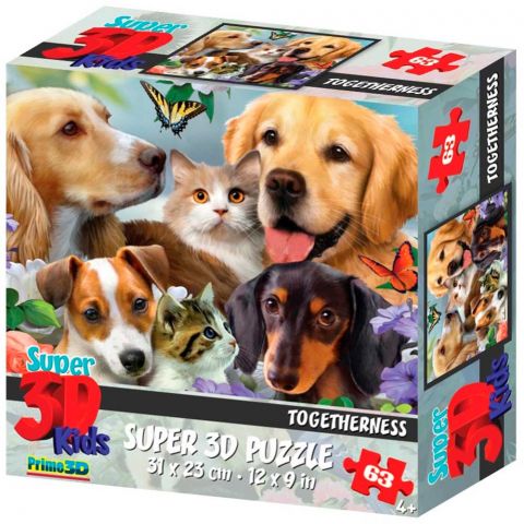 Пазл Super 3D 