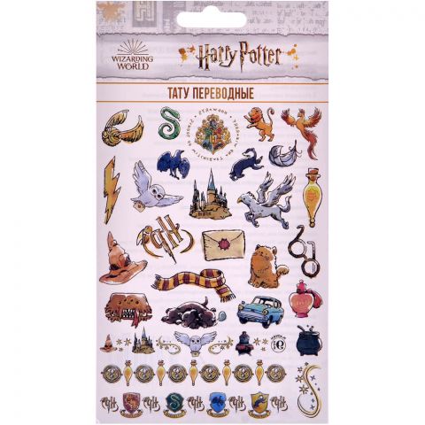 Тату переводные Harry Potter (№6, 28 шт.)
