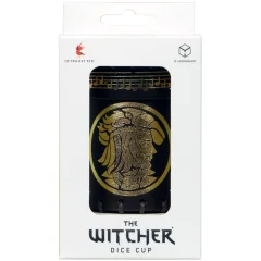 Стакан для кубиков The Witcher Dice Cup. Dandelion Pegasus’ Friend, кожаный