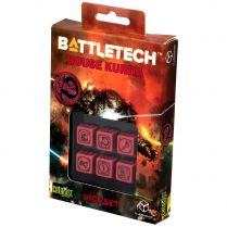 Набор кубиков Battletech, 6 шт., House Kurita