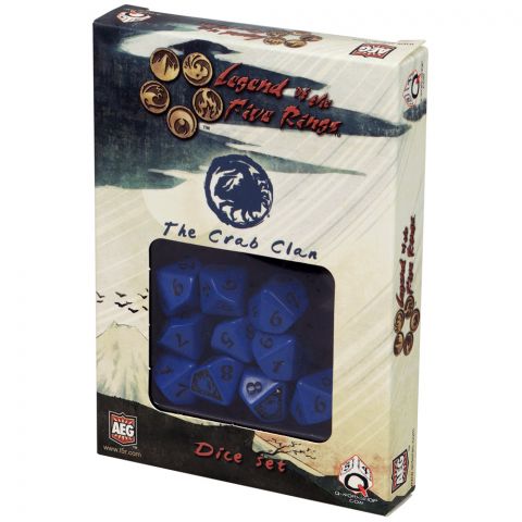 Набор кубиков Legend of the Five Rings, 10 шт., Crab Clan