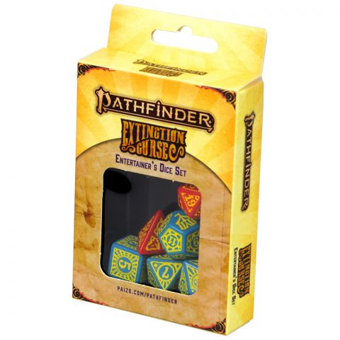 Набор кубиков Pathfinder Extinction Curse, 7 шт., Entertainer's Dice Set