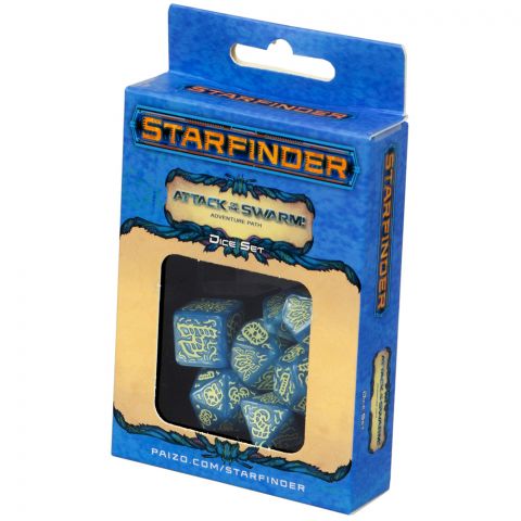 Набор кубиков Starfinder, 7 шт., Attack of the Swarm