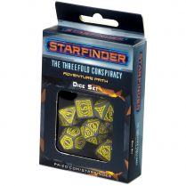 Набор кубиков Starfinder, 7 шт., Threefold Conspiracy