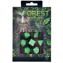 Набор кубиков Forest 3D, 7 шт., Green & white