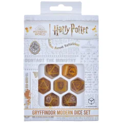 Набор кубиков Harry Potter. Gryffindor Modern Dice Set: Gold