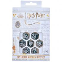 Набор кубиков Harry Potter. Slytherin Modern Dice Set: Green