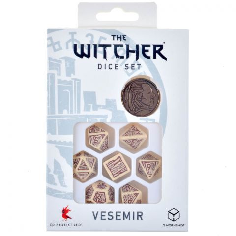 Набор кубиков The Witcher Dice Set: Vesemir – The Old Wolf, 7 шт.