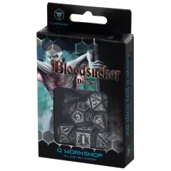 Набор кубиков Bloodsucker, 7 шт., Black/Silver