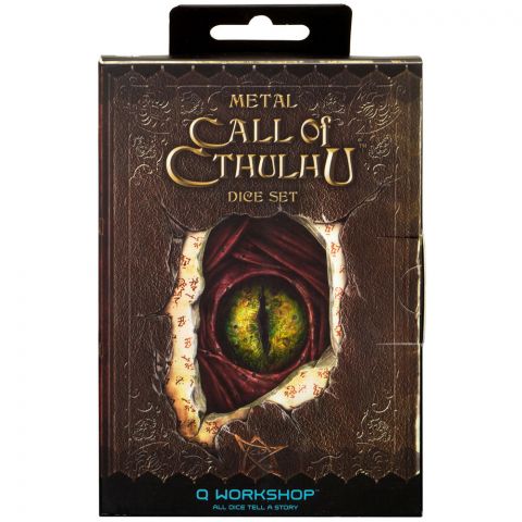 Набор кубиков Metal, 7 шт., Call of Cthulhu 
