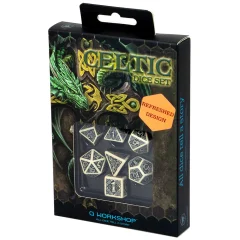 Набор кубиков Celtic 3D Revised, 7 шт., Beige/Black
