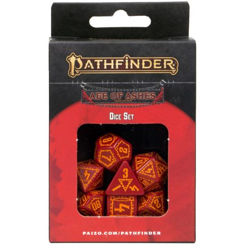 Набор кубиков Pathfinder, 7 шт., Age of Ashes