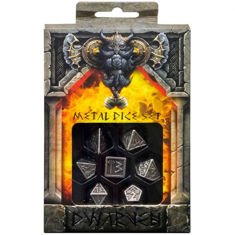 Набор кубиков Metal, 7 шт., Dwarven