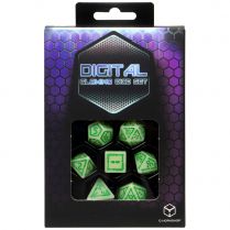Набор кубиков Digital Glowing Dice Set, 7 шт